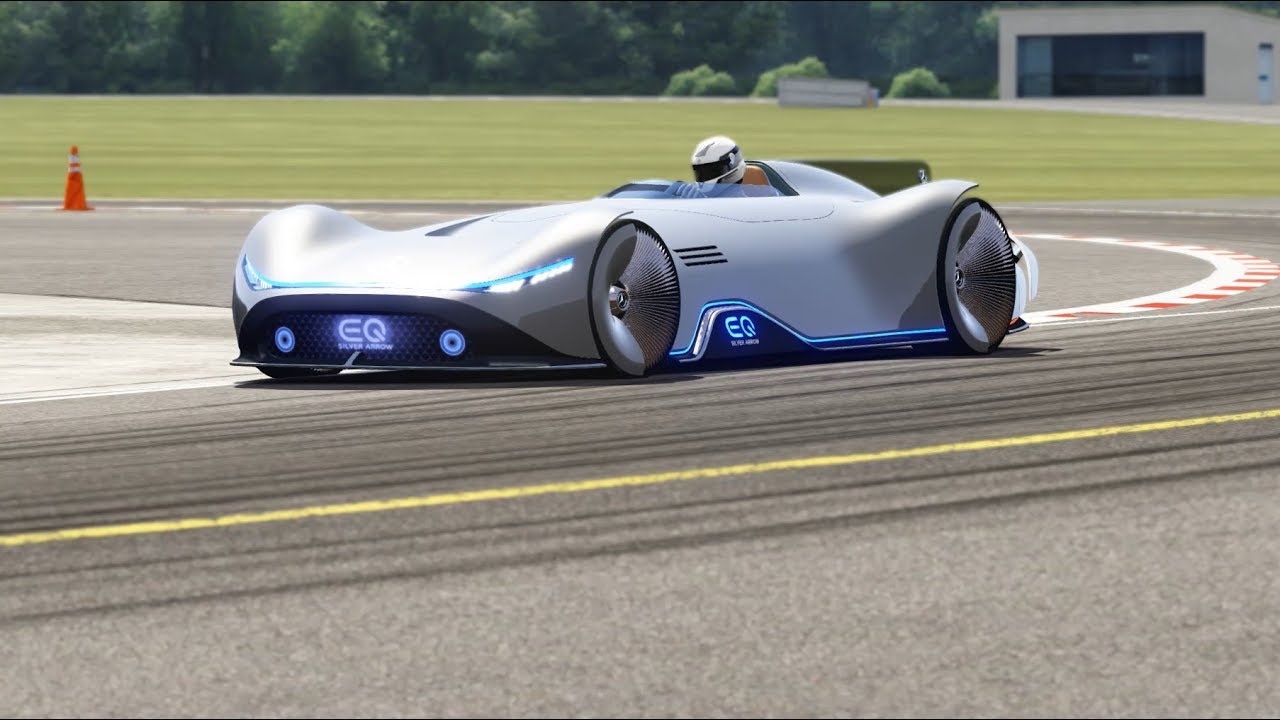 pic Mercedes Benz Eq Silver Arrow Price mercedes benz vision eq silver arrow concept 2018 top gear