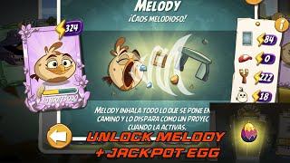 Angry Birds 2 Ab2 Unlock New Melody Bird Jackpot Egg In Tower Of Fortune.