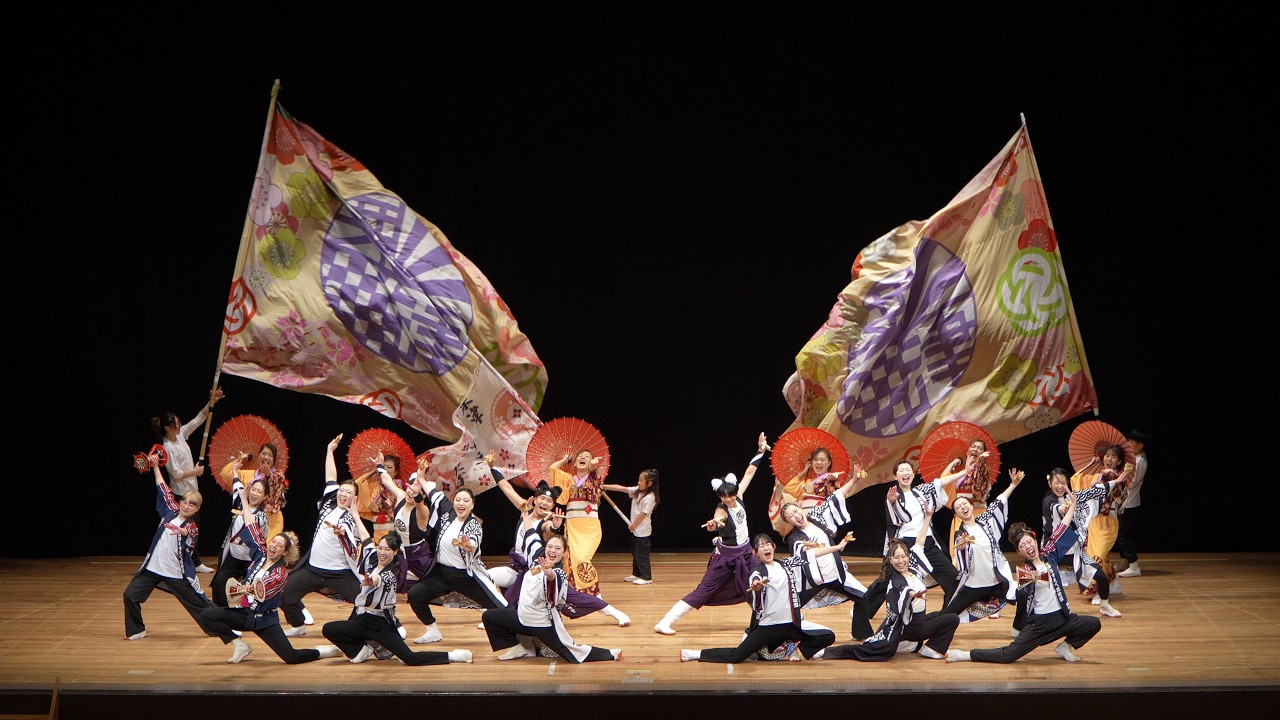 粟津おすえべ花吹雪 YOSAKOIソーラン日本海2026新春初踊り