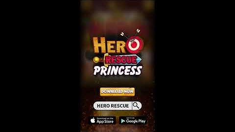 HERO RESCUE PRINCESS - Pull The Pin Puzzle (Game Play)