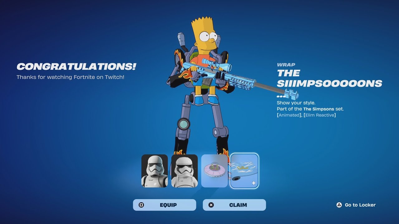 [TODAY ONLY] Get This FREE Simpsons Reward in Fortnite (Limited-Time ...