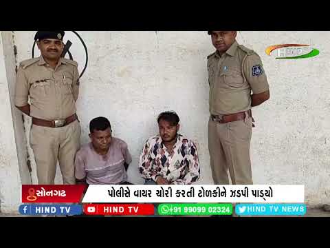 સોનગઢ પોલીસે બે ચોરીના ગુના ઉકેલ્યા