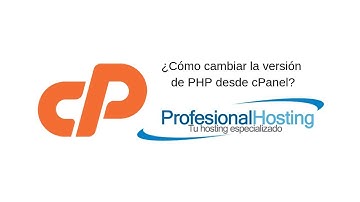 ¿Cómo cambiar la versión   de PHP desde cPanel?