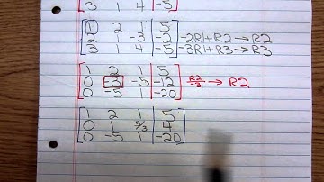 Math 1324 Gauss Jordan Elimination Method