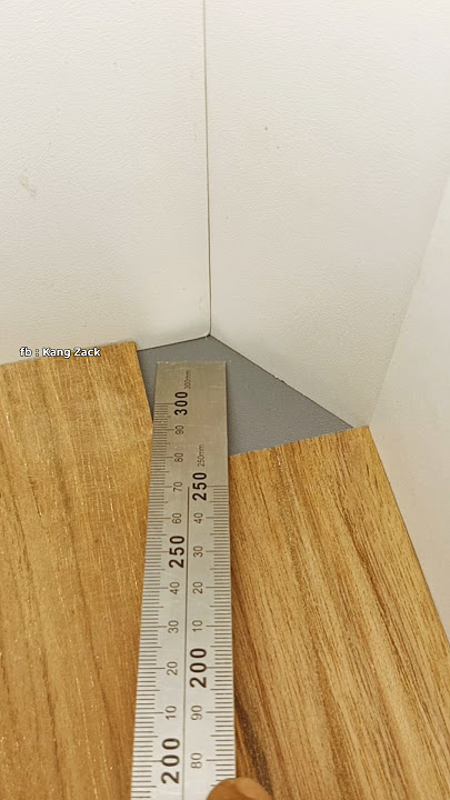 Precise way to measure wooden corners #woodworking #woodworker #carpentry #precisionwork