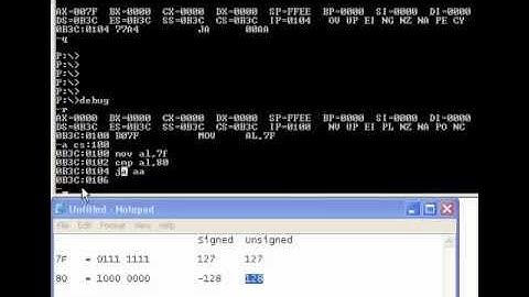 Conditional Jumps in 80x86 Assembly Language