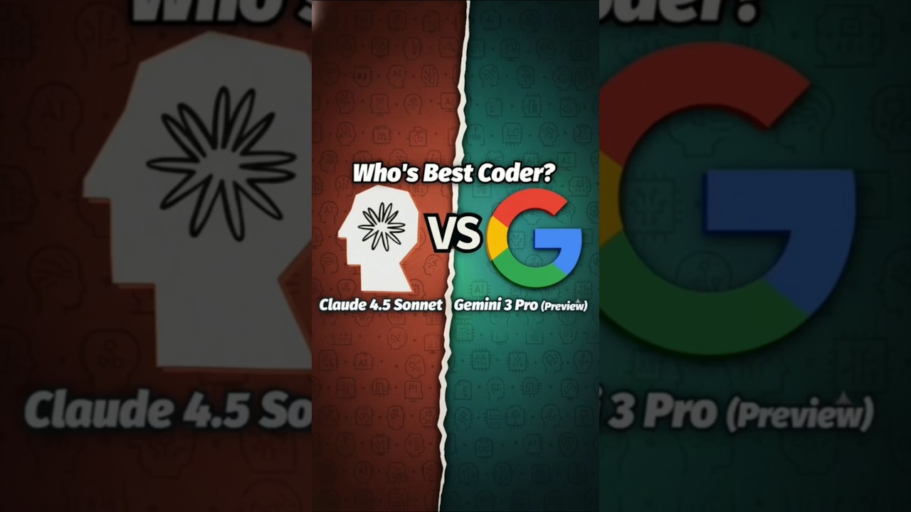 Gemini 3 Pro vs. Claude Sonnet 4.5: Coding Thinking Mode Test