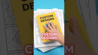 Custom AI Coloring Pages: Personalized Illustrations for Stress Relief & Creative Play #shorts