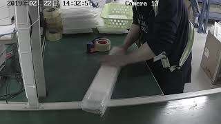 How is the packing and shipping process in our warehouse