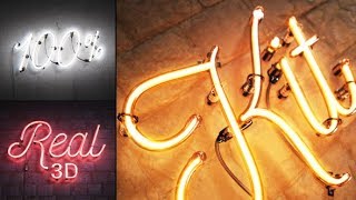 Real 3D Neon Kit ► [ AFTER EFFECTS TEMPLATES ]