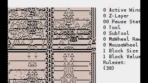 Cellular Automaton rule forms compartments, and has complex repeater and replicator formations