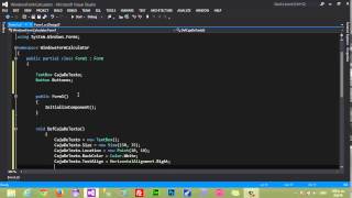 Cap 1. Creación de calculadora en tiempo de ejecución con c#.(Pt1. El TextBox y sus atributos) screenshot 1