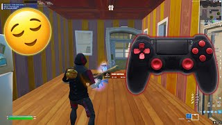 DualShock 4 Controller ASMR 🥱(Fortnite Tilted Zone Wars Gameplay) 4K