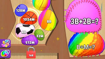 🏀 Blob Merge 3D | join blob merge 2048 ball 3d highest speed ball 2048 tiles level #11 #blobmerge3d
