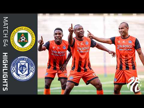 PHILIPPINE ARMY FC VS DON BOSCO GARELLI UNITED || Match Highlights | PFL 2025-2026 | M64 — football highlights