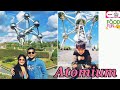 Atomium inside brussels belgium  atomium light show  atomium amelie lens  ruchi food and fun vlog