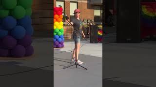 Manhattan Plaza pride celebration