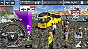 EURO COACH BUS SIMULATOR || New Coach Bus Simulator part- 4 Android gameplay - BOREY BUS SIMULATOR