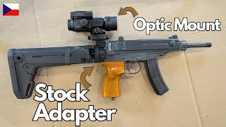 vz61 Stock Adapter and Optics Mount
