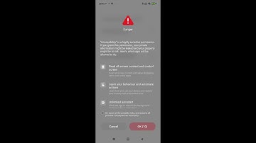 Control Center iOS - ACCESSIBILITY Permission