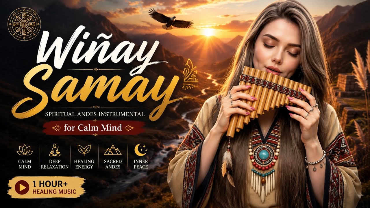 Wiñay Samay 🌿 Sacred Quechua Flute for Deep Healing & Peaceful Meditation