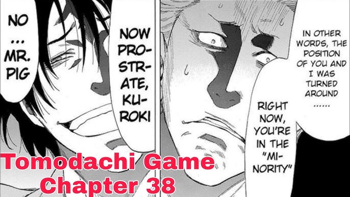 Tomodachi game Chapter 108 is getting spicy 😈 Tell me how you all thi