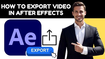 How to Export Video in After Effects - Full Guide 2025