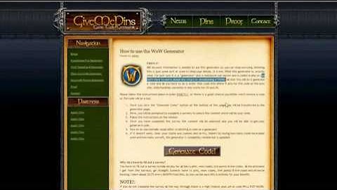 Free World Of Warcraft Prepaid Game Card Codes!!!