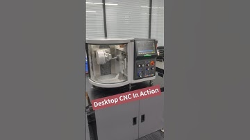 5-axis Desktop CNC machine cutting aluminum #cncmill #5axis