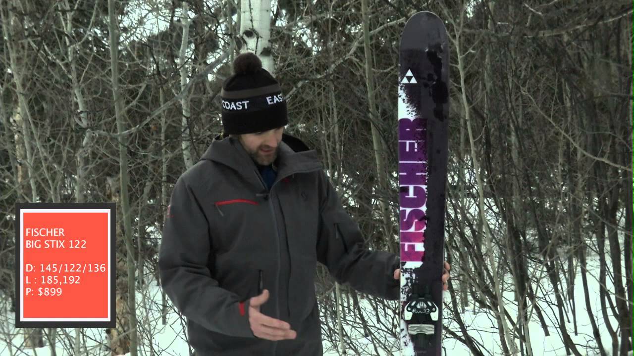 Fischer Big Stix 122 – POWDER 2015 Buyer's Guide - YouTube