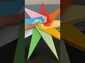 Origami Transforming Super Star (Jeremy Shafer) || Demo #origami #origamiart #origamicraft #shorts