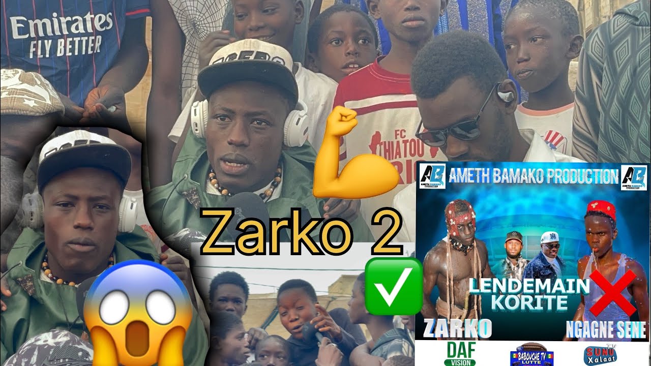 ZARKO vs NGAGNE SENE 😱😱😱😱🌶️🌶️✅✅🤼‍♂️ AMETH BAMAKO PROBUCTION✅😱😱