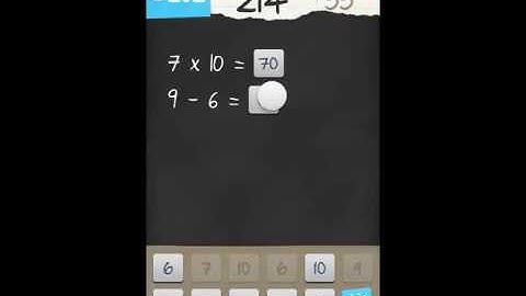 6 Numbers by Brainbow Level 55 Answer Guide