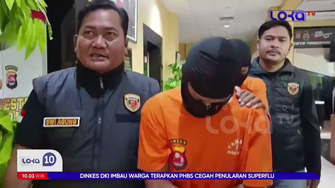 LOKA 10 :  UTANG JUDI ONLINE BERUJUNG MAUT, SEORANG PRIA TEWAS DIBUNUH TEMANNYA DI TANGERANG