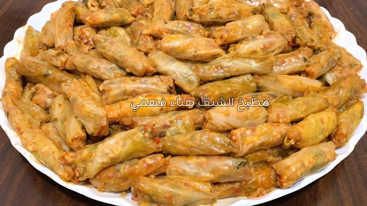 محشي الكرنب👌إزاي تشترية ويتقطع ويتحشي بكل سهولة بخلطتي المميزة أحلي أكله تدفي في الشتا