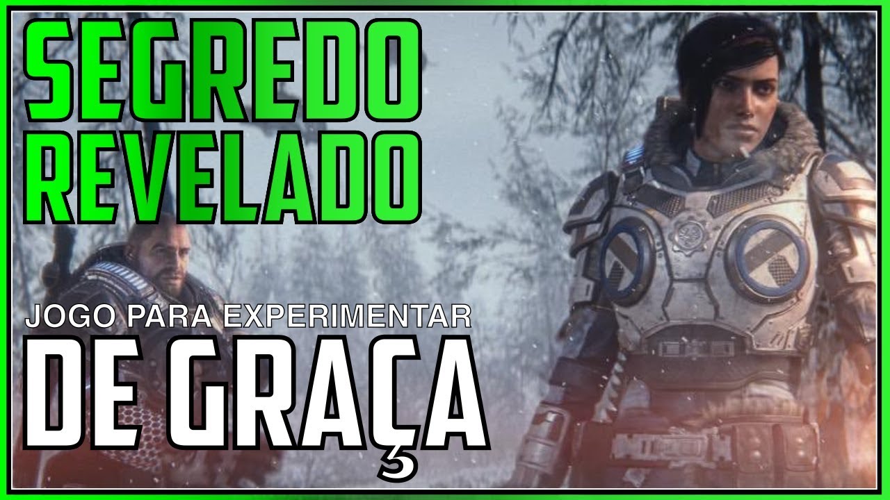 SEGREDO REVELADO sobre GEARS 5 e JOGO não LANÇADO de GRAÇA no XBOX ONE pra você experimentar!