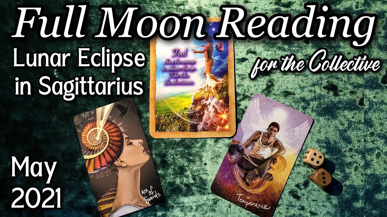 FULL MOON LUNAR ECLIPSE IN SAGITTARIUS 🌝 Reading for the Collective ...