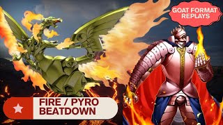 Fire/Pyro Aggro | Yugioh GOAT Format | Replays EDOpro