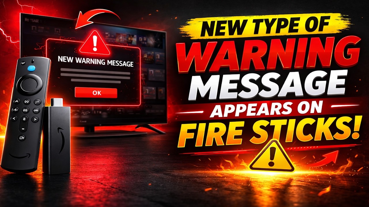 ⚠️ NEW Firestick Warning Message - Are More Apps Now Being Blocked ⚠️