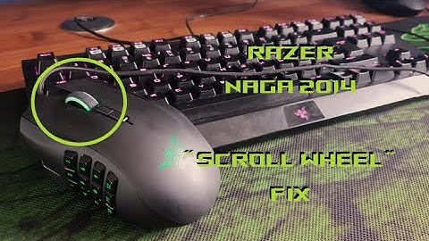 How to FIX Razer Naga Scroll Wheel (Jumpy Scroll wheel)