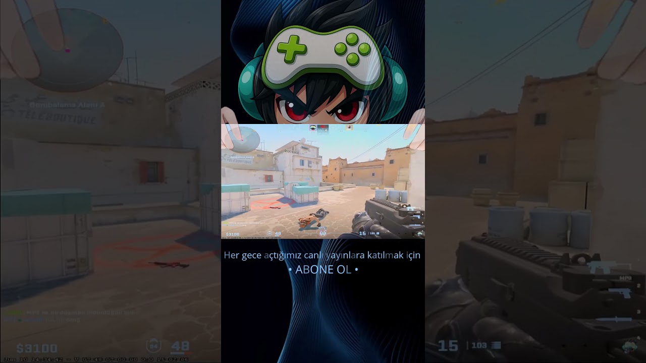 INSANE Counter Strike Dust2 Clutch 