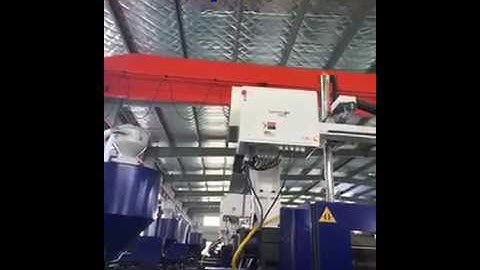 Thin wall container taking out by fast speed robots
