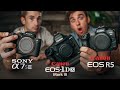 Canon R5 vs Sony A7SIII vs 1dx Mark III - The Ultimate Video Shootout