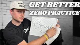 How to shave strokes off your disc golf game with ZERO practice