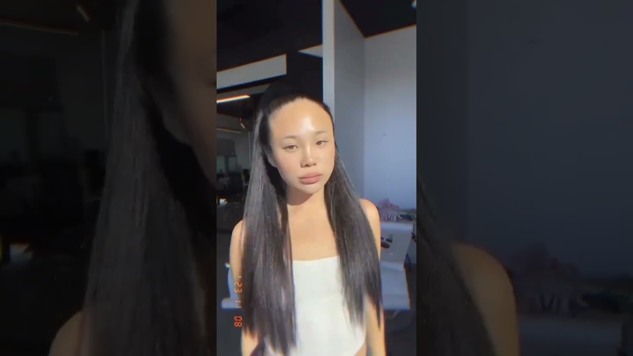 INH Hair ponytail try-on! 