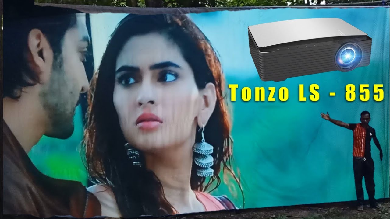 Tonzo Ls 855 Projector 200 Inch Screen 