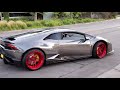 Tuning burble tune on a twin turbo lamborghini huracan