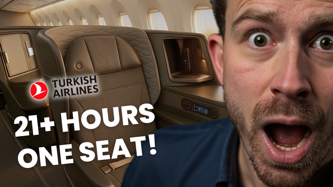 21 ЧАС в бизнес-классе Turkish Airlines! Возможно, лучший бизнес-класс по соотношению цены и каче...