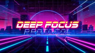 Information Deep Focus Protocol | 3 HOURS of Cyberpunk Synthwave for Coding & Programming News