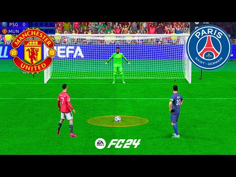 видео: PSG VS MANCHESTER UNITED ! FIFA 24 PENALTY SHOOTOUT ! RONALDO VS MESSI ! FINAL